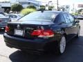 2008 Jet Black BMW 7 Series 750i Sedan  photo #4