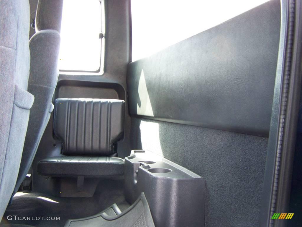 2001 S10 Extended Cab - Indigo Blue Metallic / Graphite photo #11