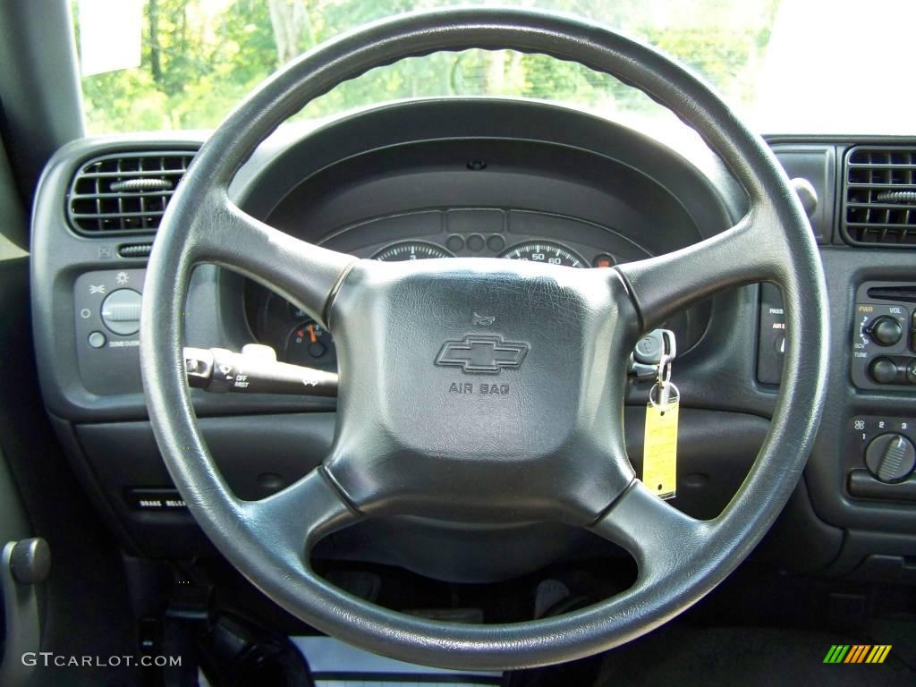 2001 S10 Extended Cab - Indigo Blue Metallic / Graphite photo #16