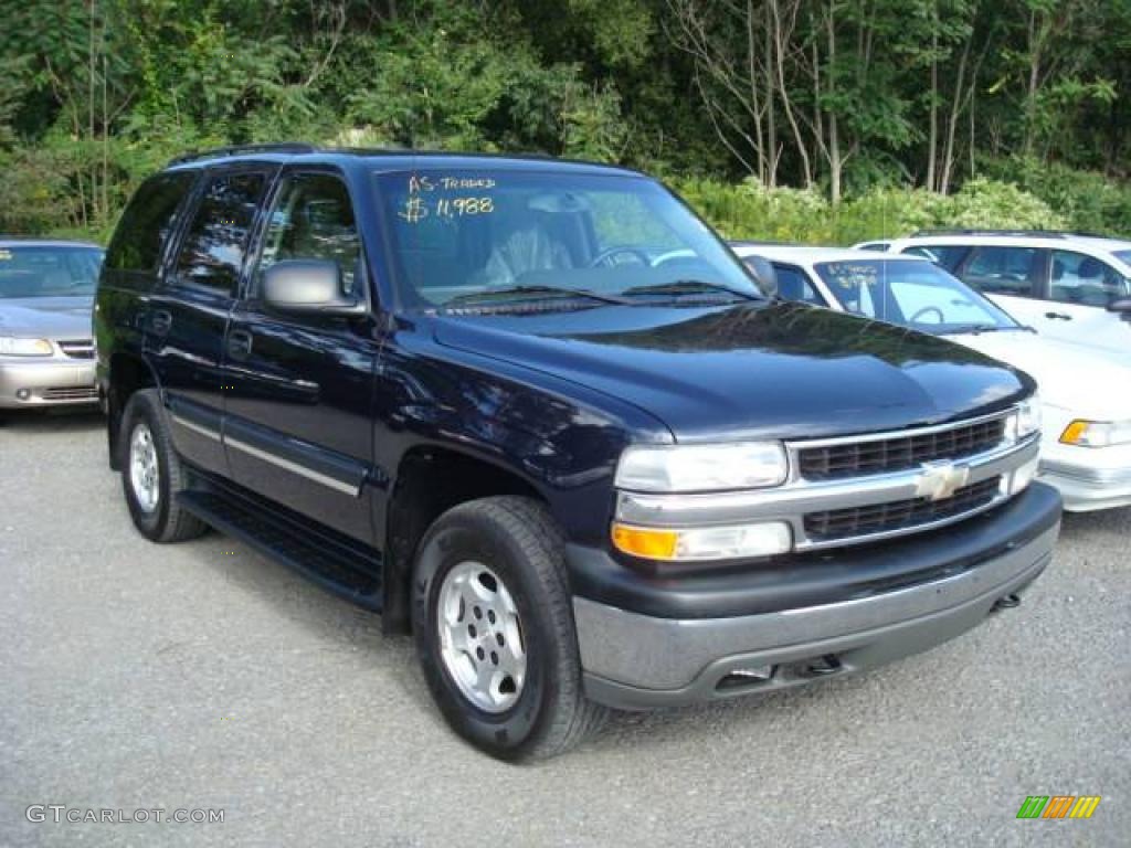 Dark Blue Metallic Chevrolet Tahoe