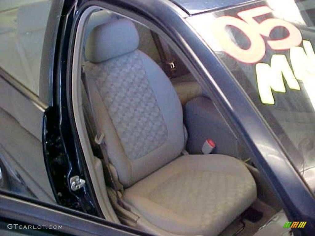 2005 Malibu LS V6 Sedan - Dark Blue Metallic / Neutral Beige photo #9