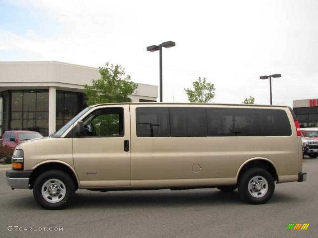 2006 Express LS 3500 Extended Passenger van - Bronzemist Metallic / Neutral Beige photo #1