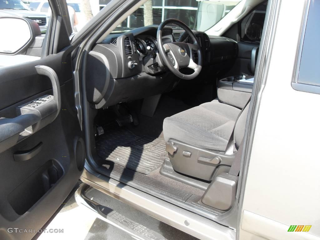 2008 Silverado 1500 LT Extended Cab - Graystone Metallic / Ebony photo #13