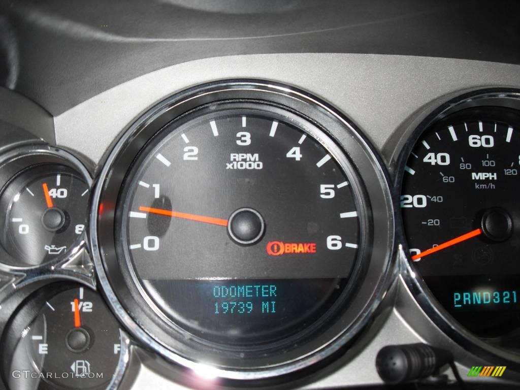 2008 Silverado 1500 LT Extended Cab - Graystone Metallic / Ebony photo #17