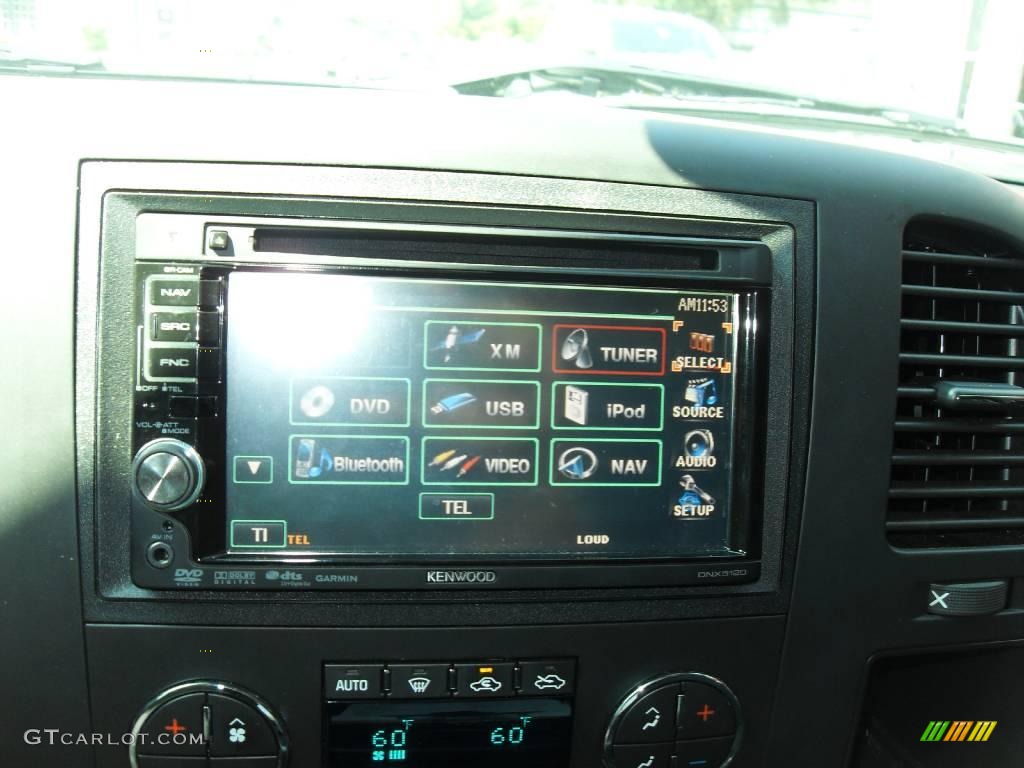 2008 Silverado 1500 LT Extended Cab - Graystone Metallic / Ebony photo #18