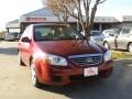 2007 Radiant Red Kia Spectra EX Sedan  photo #1