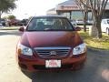 2007 Radiant Red Kia Spectra EX Sedan  photo #2