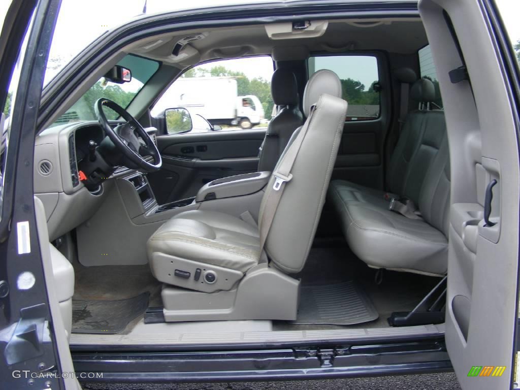 2004 Silverado 1500 Z71 Extended Cab 4x4 - Dark Gray Metallic / Medium Gray photo #15