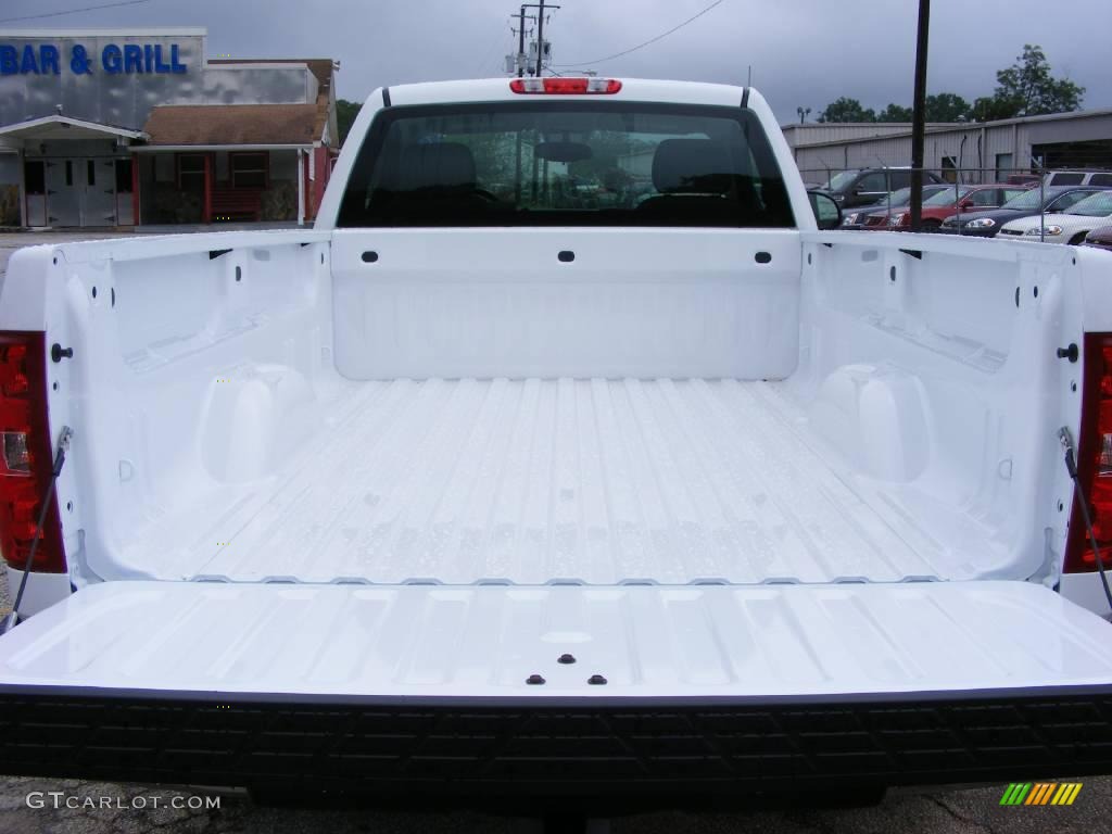 2009 Silverado 1500 Regular Cab - Summit White / Dark Titanium photo #10