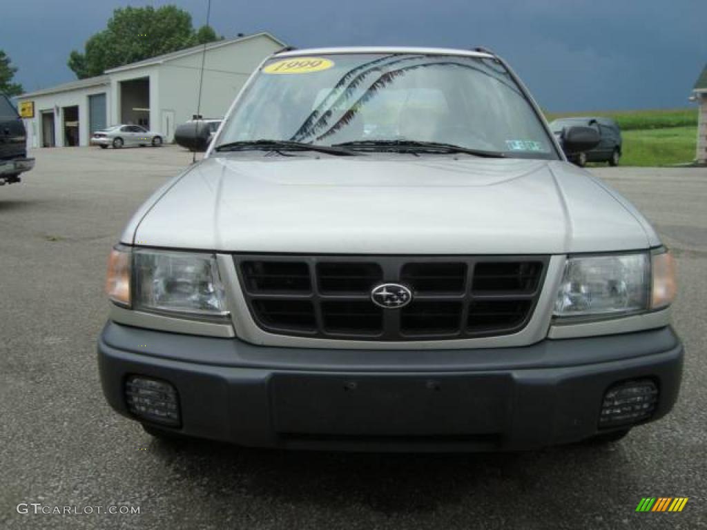 1999 Forester L - Silverthorn Metallic / Gray photo #7