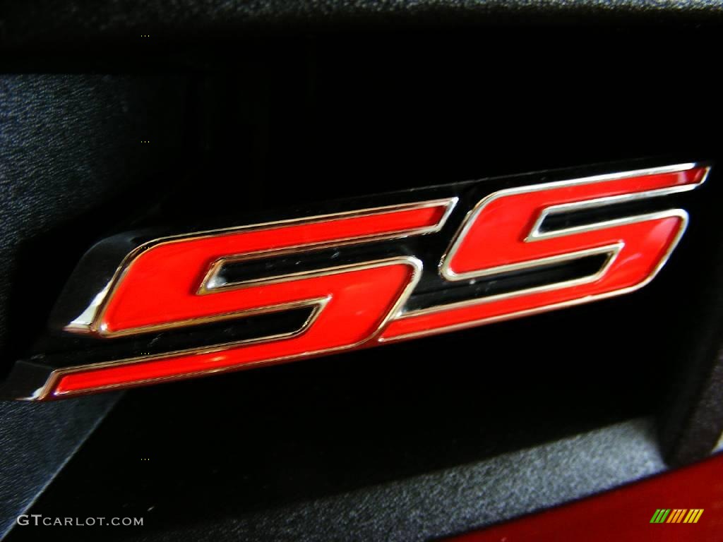 2010 Camaro SS Coupe - Inferno Orange Metallic / Black photo #8