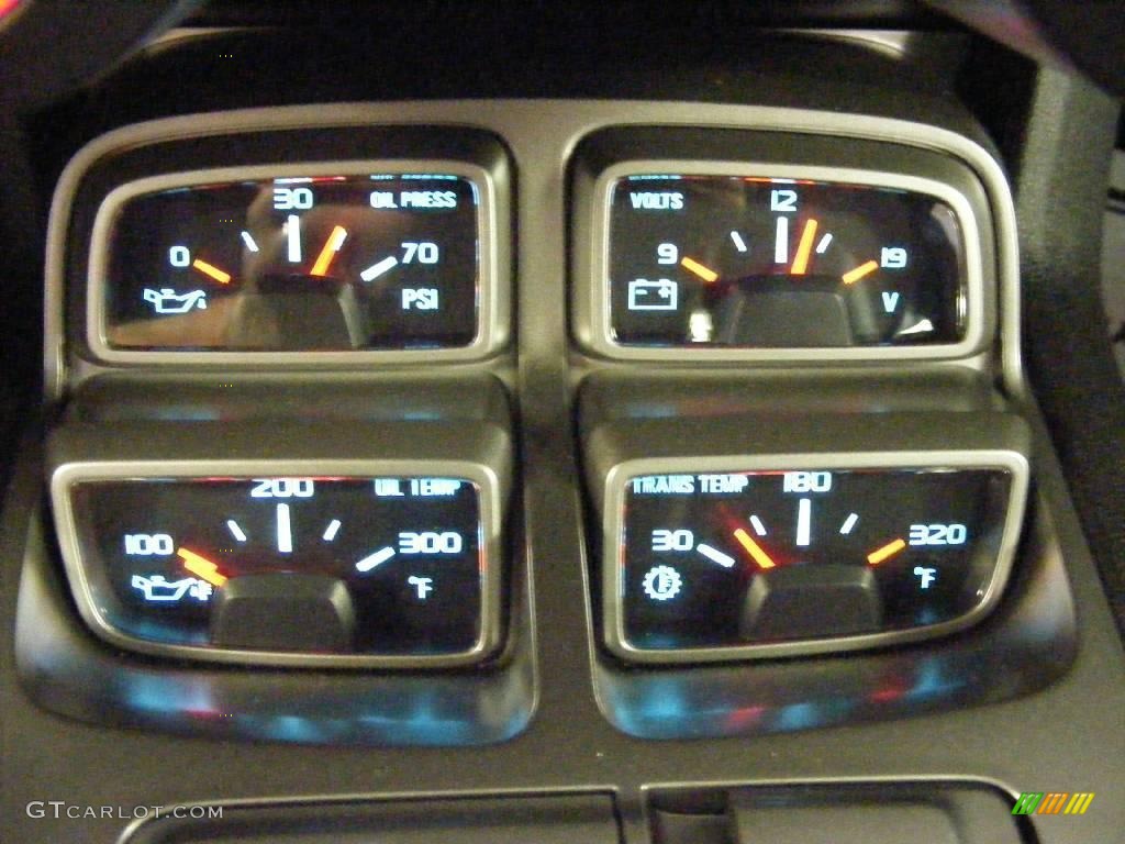 2010 Camaro SS Coupe - Inferno Orange Metallic / Black photo #16