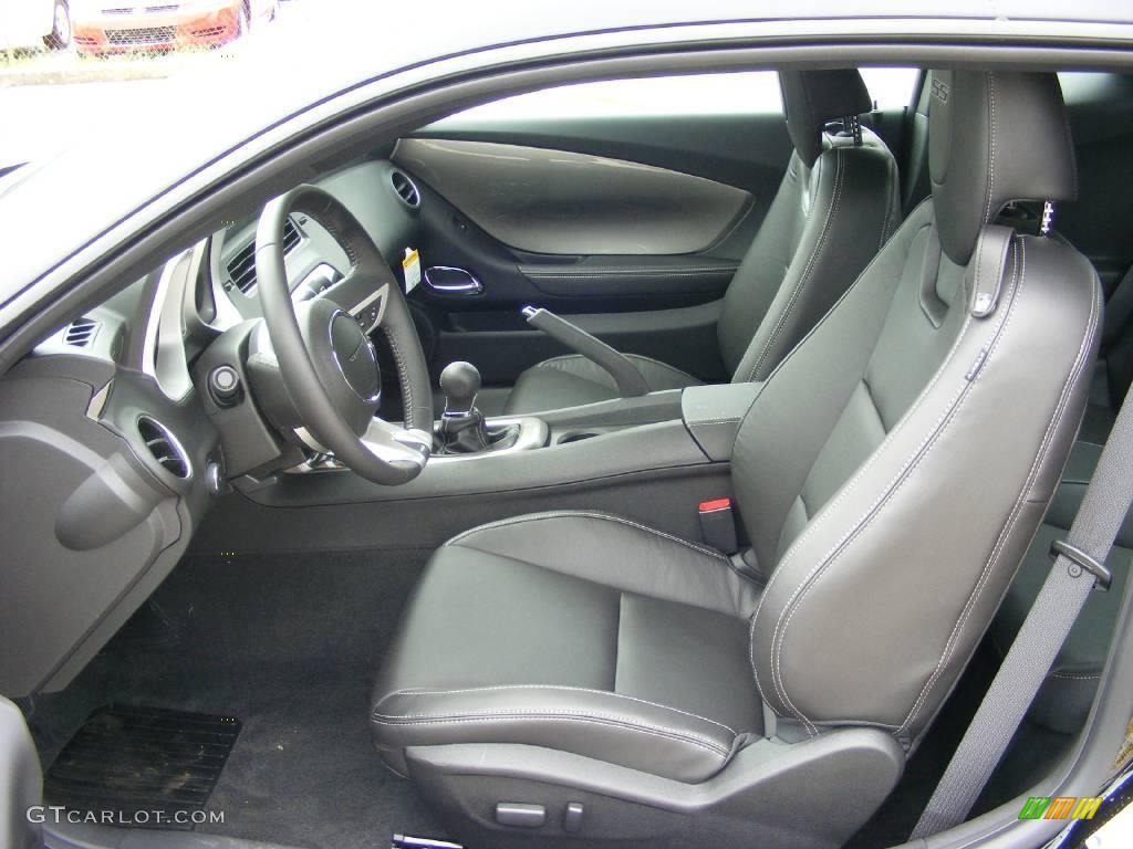 2010 Camaro SS Coupe - Black / Black photo #12