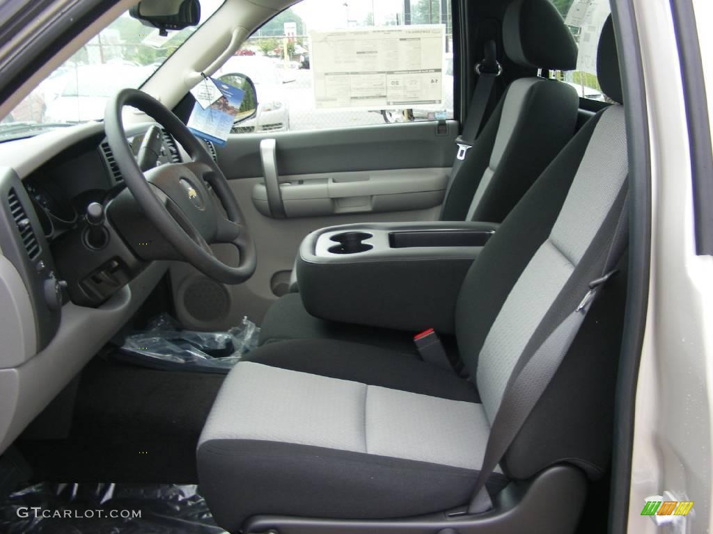 2009 Silverado 1500 LS Regular Cab - Silver Birch Metallic / Dark Titanium photo #12