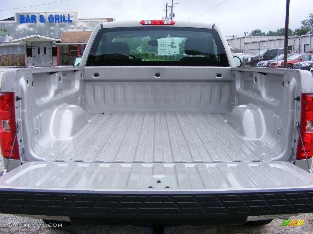 2009 Silverado 1500 LS Regular Cab - Silver Birch Metallic / Dark Titanium photo #13