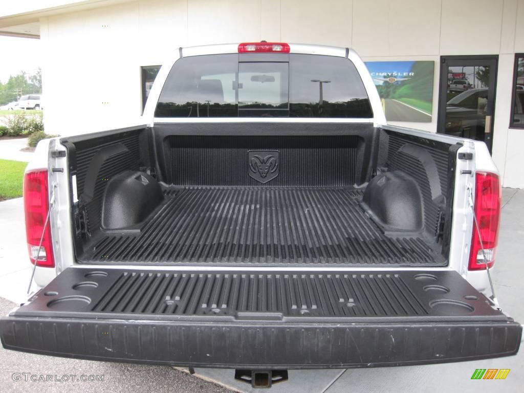 2006 Ram 1500 SLT Quad Cab - Bright Silver Metallic / Medium Slate Gray photo #4