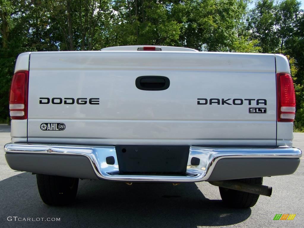 2004 Dakota SLT Club Cab - Bright Silver Metallic / Dark Slate Gray photo #6