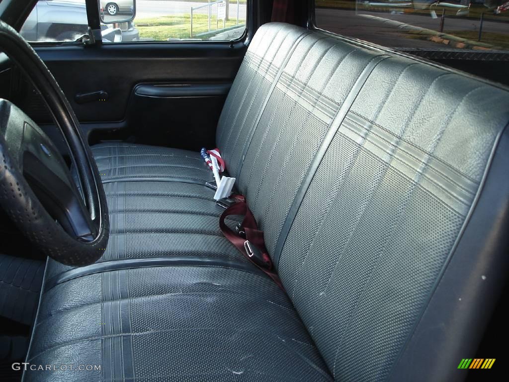 1991 Ford F250 Regular Cab 4x4 Front Seat Photo #17127586