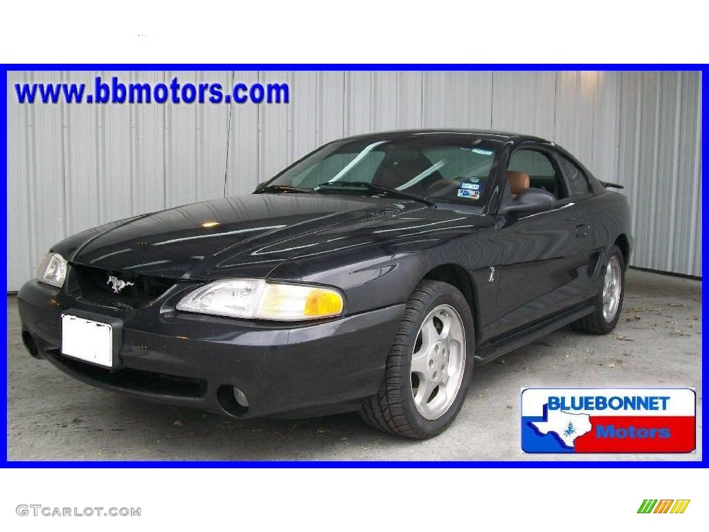 1994 Mustang Cobra Coupe - Black / Saddle photo #1