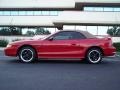 1996 Rio Red Ford Mustang GT Convertible  photo #4