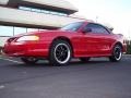1996 Rio Red Ford Mustang GT Convertible  photo #10