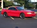 1996 Rio Red Ford Mustang GT Convertible  photo #13