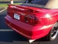 1996 Rio Red Ford Mustang GT Convertible  photo #17