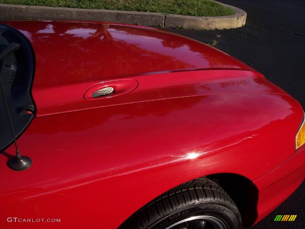 1996 Mustang GT Convertible - Rio Red / Black/Beige photo #19