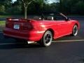 1996 Rio Red Ford Mustang GT Convertible  photo #22