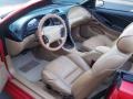 1996 Rio Red Ford Mustang GT Convertible  photo #26