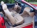 1996 Rio Red Ford Mustang GT Convertible  photo #33
