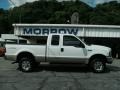 1999 Oxford White Ford F250 Super Duty XLT Extended Cab 4x4  photo #1