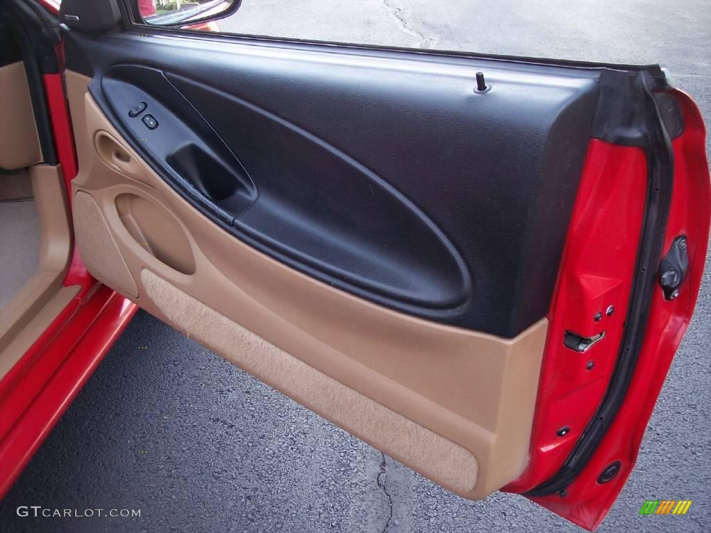 1996 Mustang GT Convertible - Rio Red / Black/Beige photo #35