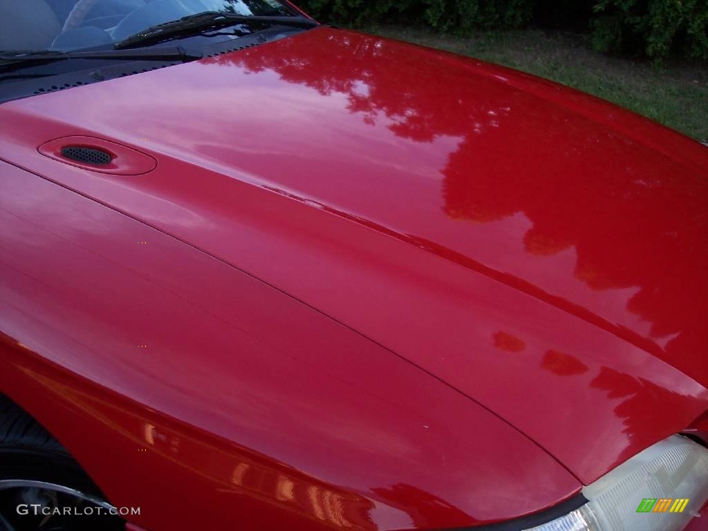 1996 Mustang GT Convertible - Rio Red / Black/Beige photo #47
