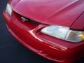1996 Rio Red Ford Mustang GT Convertible  photo #48