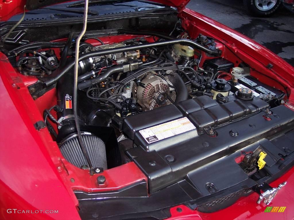 1996 Mustang GT Convertible - Rio Red / Black/Beige photo #52