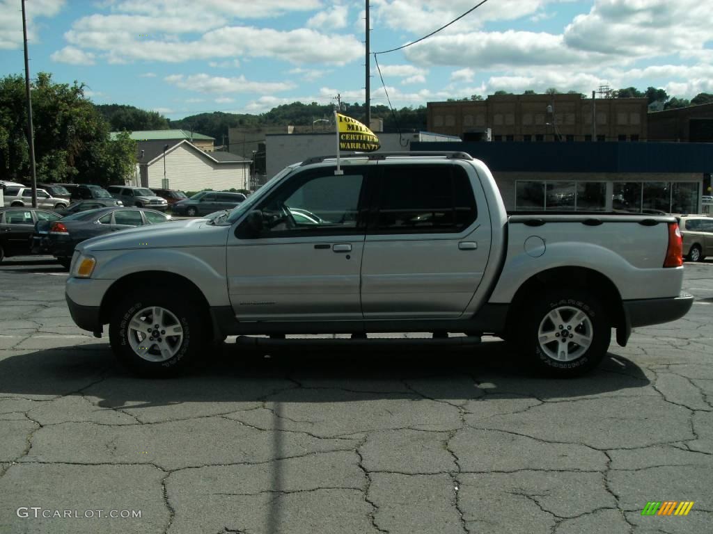 2001 Explorer Sport Trac 4x4 - Silver Frost Metallic / Dark Graphite photo #5