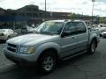 2001 Silver Frost Metallic Ford Explorer Sport Trac 4x4  photo #16