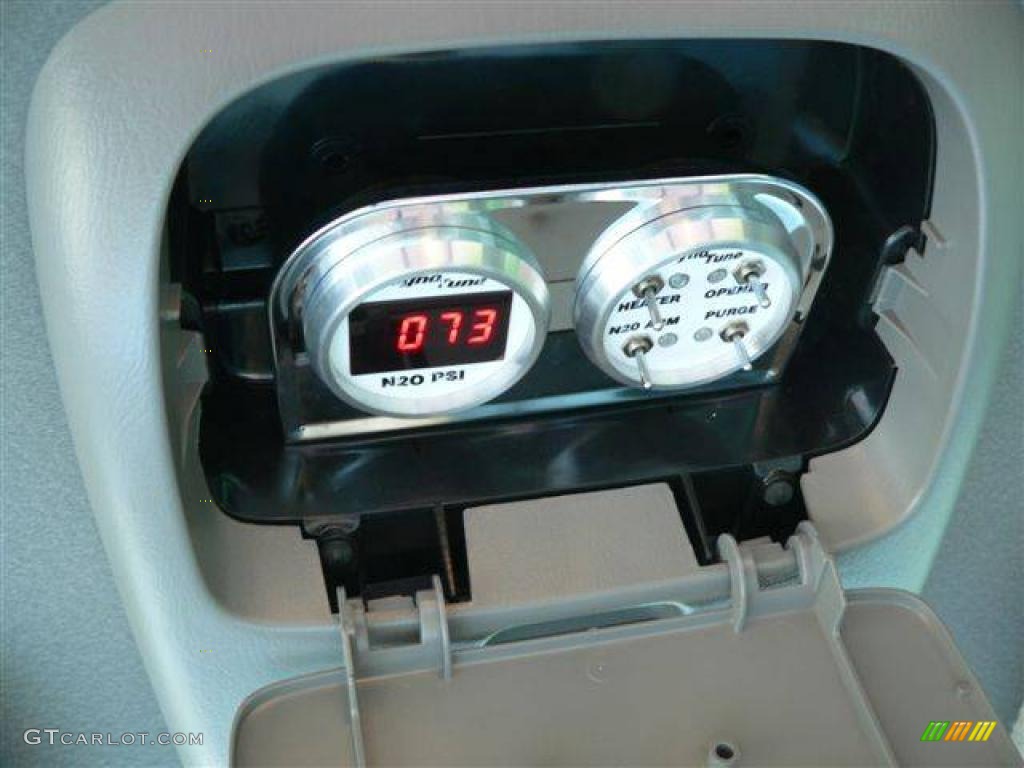 2004 F150 SVT Lightning - Bright Red / SVT Black/Light Flint photo #8