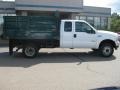 2004 Oxford White Ford F450 Super Duty XL SuperCab 4x4 Chassis  photo #2