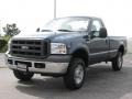 Medium Wedgewood Blue Metallic - F250 Super Duty XL Regular Cab 4x4 Photo No. 1