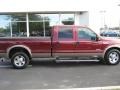 2005 Dark Toreador Red Metallic Ford F350 Super Duty Lariat Crew Cab  photo #7