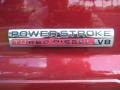 2005 Dark Toreador Red Metallic Ford F350 Super Duty Lariat Crew Cab  photo #32