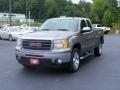 2009 Silver Birch Metallic GMC Sierra 1500 SLT Extended Cab  photo #4