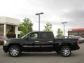 2008 Onyx Black GMC Sierra 1500 Denali Crew Cab AWD  photo #1