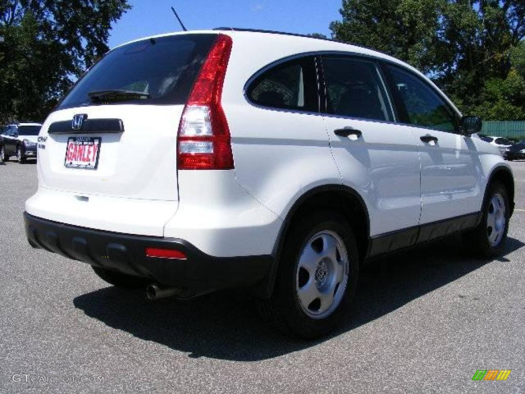 2007 CR-V LX 4WD - Taffeta White / Gray photo #5