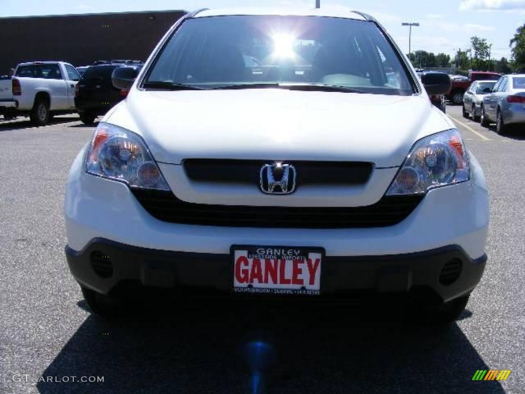 2007 CR-V LX 4WD - Taffeta White / Gray photo #8