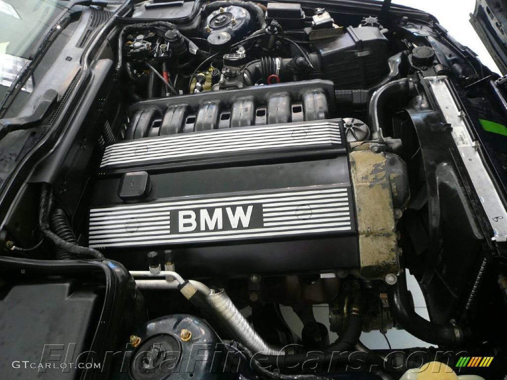 1995 5 Series 525i Sedan - Orient Blue Metallic / Beige photo #9