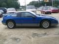 1987 Bright Blue Pontiac Fiero GT  photo #7