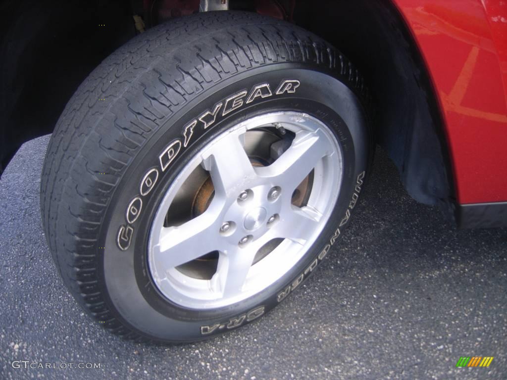 2005 Grand Cherokee Limited 4x4 - Inferno Red Crystal Pearl / Medium Slate Gray photo #24